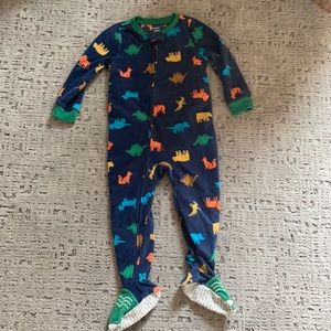 3T Carter’s Fleece Footed Pajamas